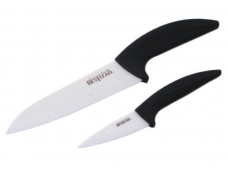 2PCS Chic Chefs Horizontal Ceramic Knife Fruit Knife